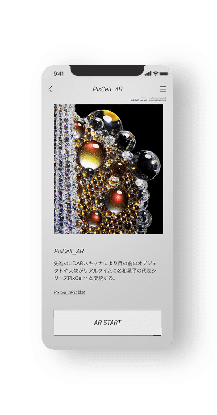 Pixcell_AR | AR × ART KOHEI NAWA | augART